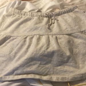 Skirt with shorts underneath. White with little dots. Size 16 XL (kids)